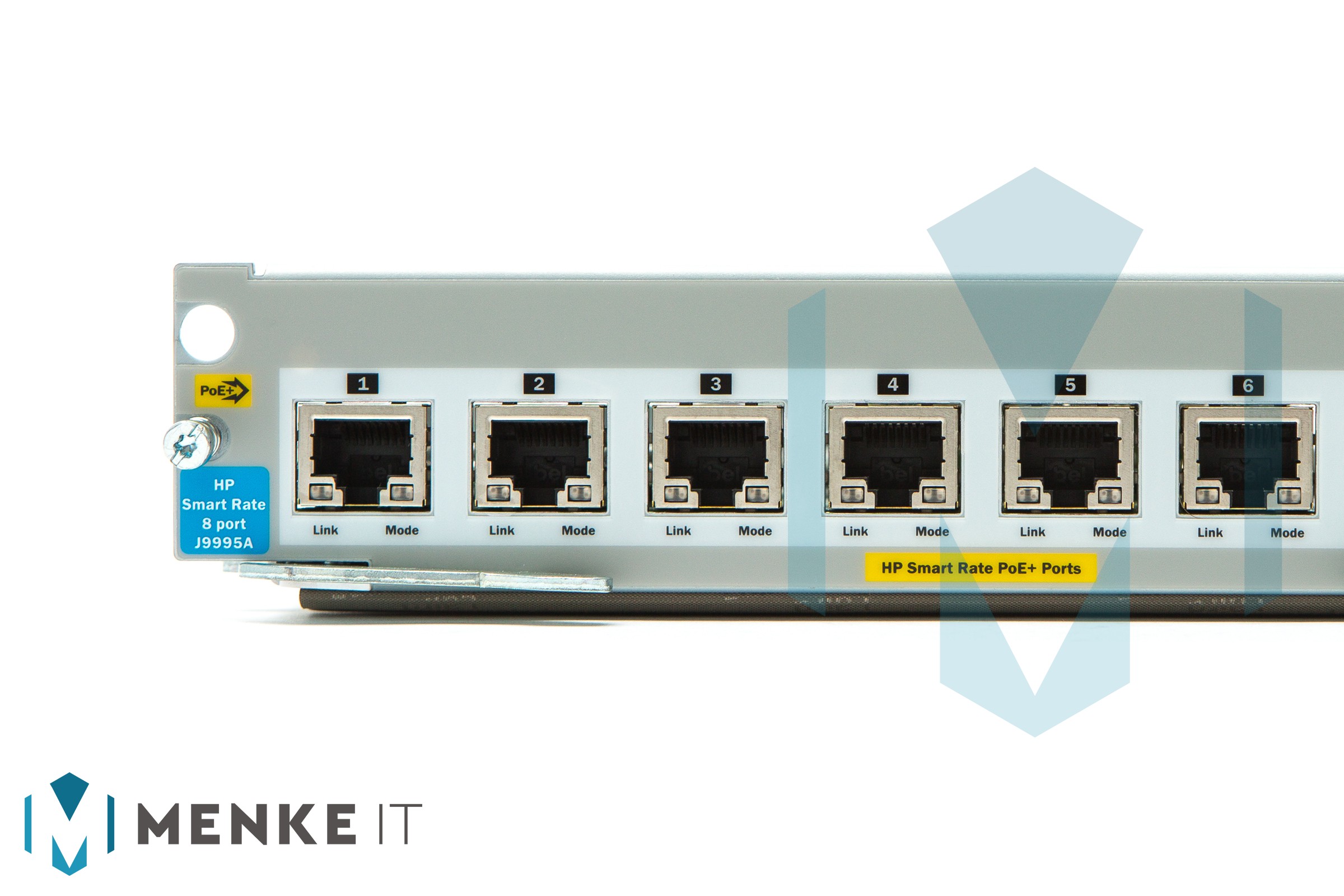 HPE 8-port 1/2.5/5/10GBASE-T PoE+ MACsec v3 zl2 Module J9995A